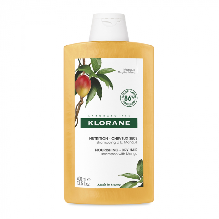Sampon - Klorane Hair Sampon hranitor cu unt de mango pentru par uscat x 400ml, medik-on.ro