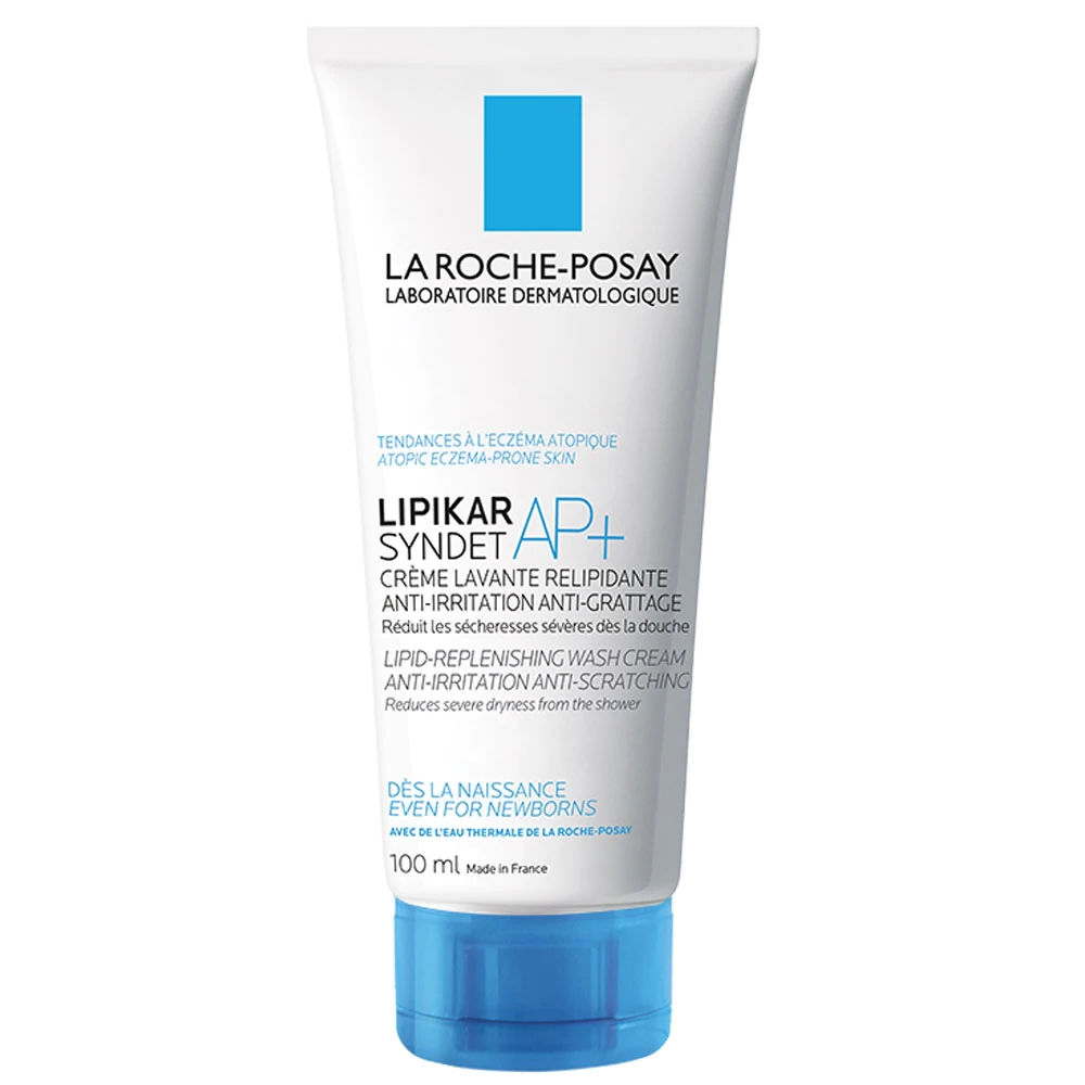 Curatare piele uscata-atopica - La Roche-Posay Lipikar Syndet AP+ crema de curatare piele atopica x 200ml, medik-on.ro