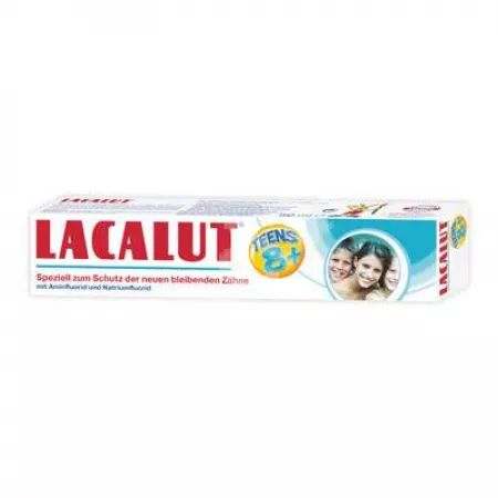 Paste de dinti pentru copii - Lacalut Teens Pasta de dinti pentru copii peste 8 ani x 50ml, medik-on.ro