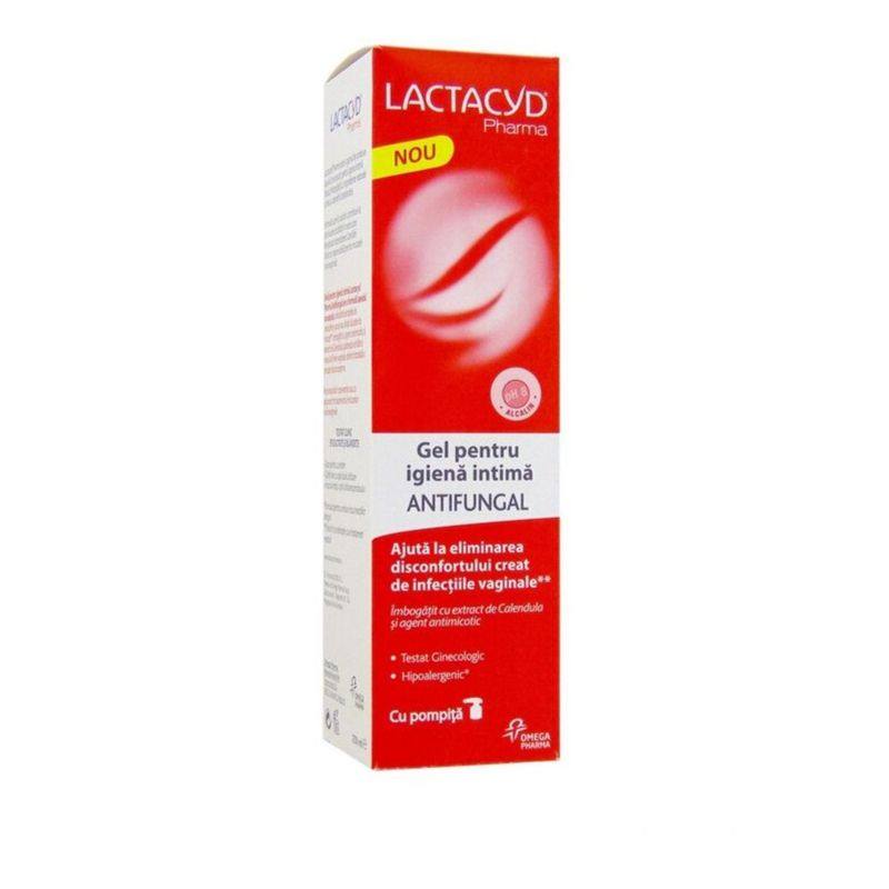 Produse de igiena - Lactacyd gel pentru igiena intima antifugic x 250ml, medik-on.ro