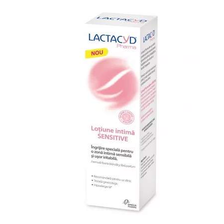 Produse de igiena - Lactacyd Sensitive lotiune pentru igiena intima x 250ml, medik-on.ro