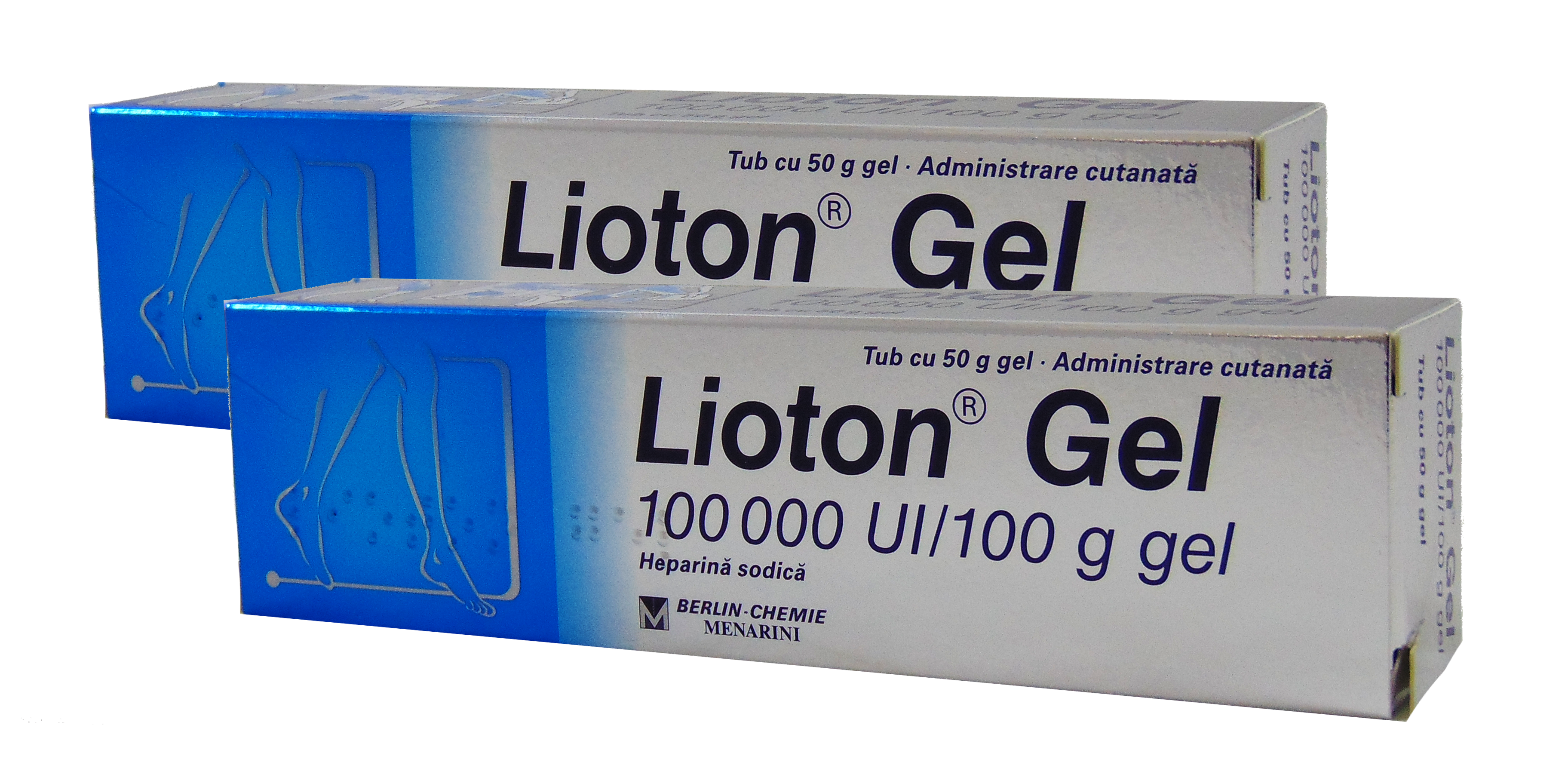 OTC - medicamente fara reteta - Lioton 100000ui/100g gel x 50 grame, medik-on.ro