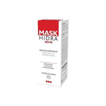 Ingrijire ten gras-acneic - Mask Hidra emulsie hidratanta x 50ml, medik-on.ro