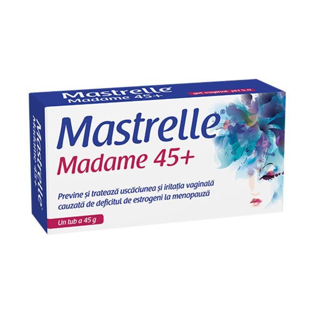 Menopauza si premenopauza - Mastrelle Madame gel vaginal lubrifiant x 45 grame, medik-on.ro