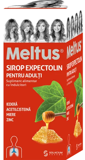 Tratament tuse - Meltus Sirop Expectolin adulti x 100ml (tuse plina), medik-on.ro