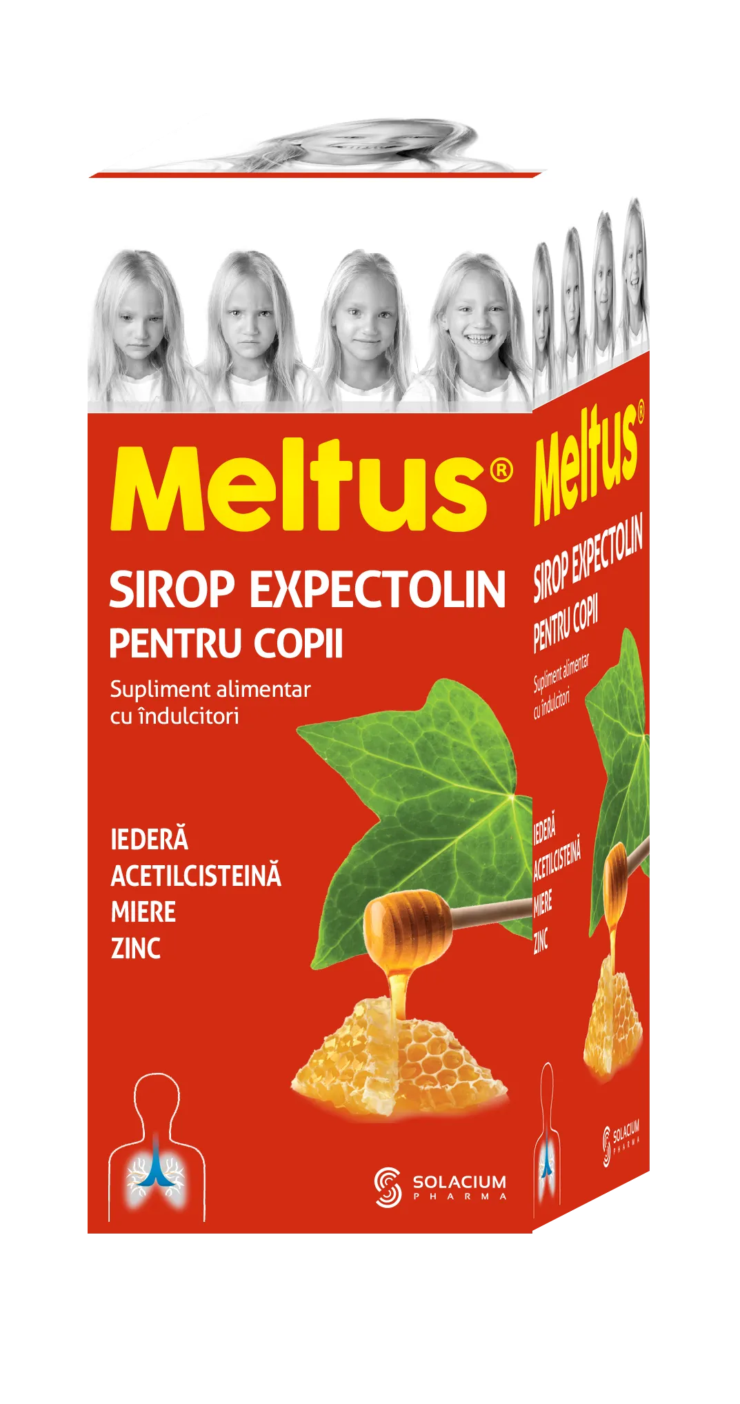 Tratament tuse - Meltus Sirop expectolin copii (tuse plina) x 100ml, medik-on.ro