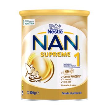 Formule de lapte praf - Nan 1 Supreme Pro, formula lapte praf de la 0 luni, 800 grame, medik-on.ro