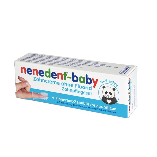 Paste de dinti pentru copii - Nenedent Baby pasta de dinti + Periuta de dinti degetar, medik-on.ro