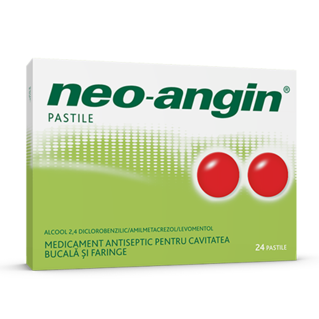 OTC - medicamente fara reteta - Neo Angin N x 24 comprimate, medik-on.ro