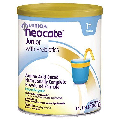 Formule speciale de lapte praf - Neocate Junior cu aroma de vanilie, formula lapte praf hipoalergenica de la 12 luni x 400 grame, medik-on.ro