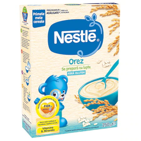 Cereale - Nestle cereale pentru copii cu orez x 250 grame, medik-on.ro