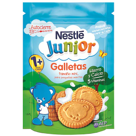 Biscuiti si pufuleti - Nestle Junior biscuiti x 180 grame, medik-on.ro