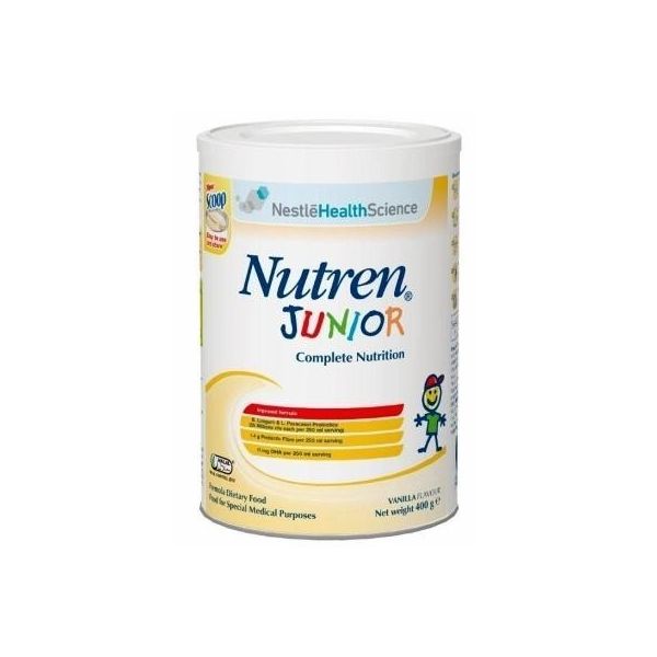 Formule speciale de lapte praf - Nestle Nutren Junior prebio x 400 grame, medik-on.ro