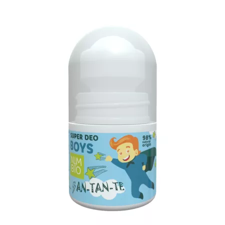 Deodorante si antiperspirante - Nimbio Deodorant natural pentru baieti peste 6 ani x 30ml, medik-on.ro