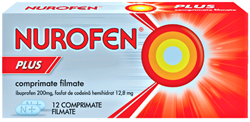 OTC - medicamente fara reteta - Nurofen Plus x 12 comprimate, medik-on.ro