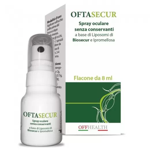 Picaturi si solutii oftalmice - Oftasecur spray ocular x 8ml, medik-on.ro