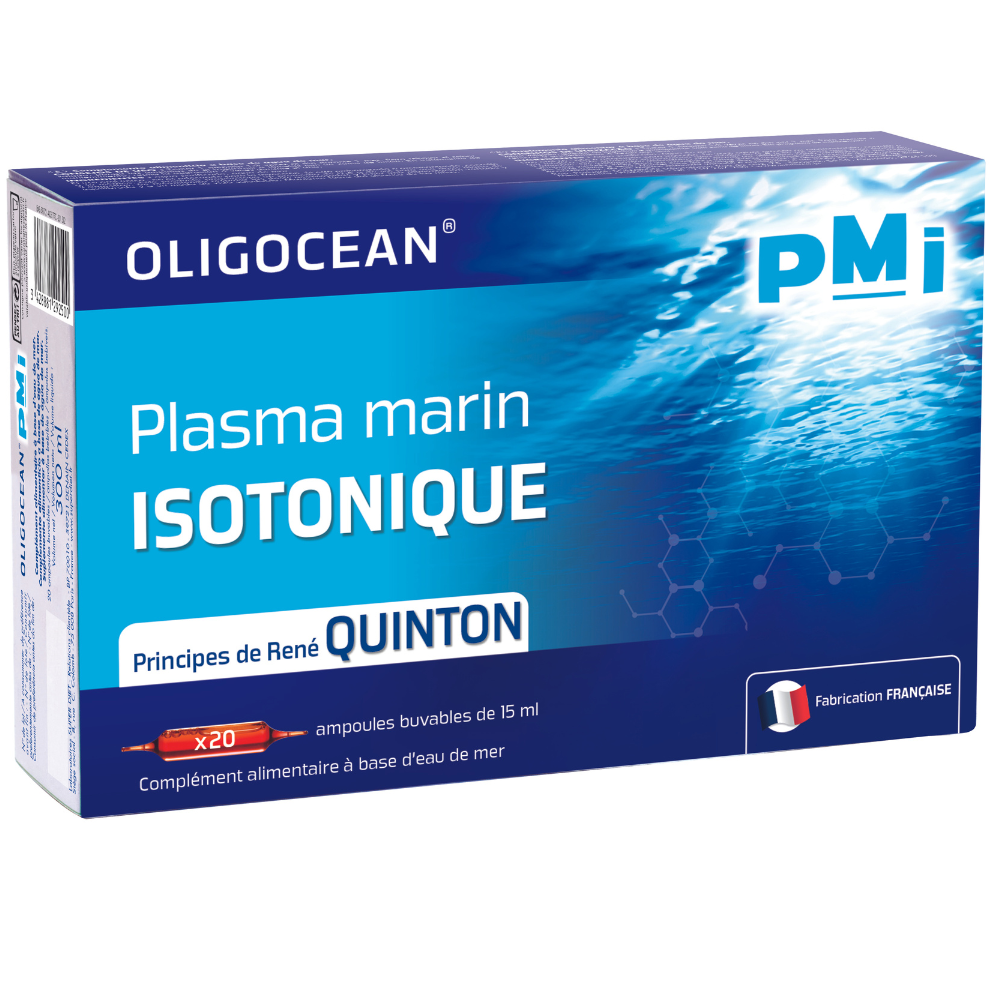 Multivitamine si minerale - Oligocean Plasma marina Izotonica (metoda Rene Quinton) 15ml x 20 fiole, medik-on.ro