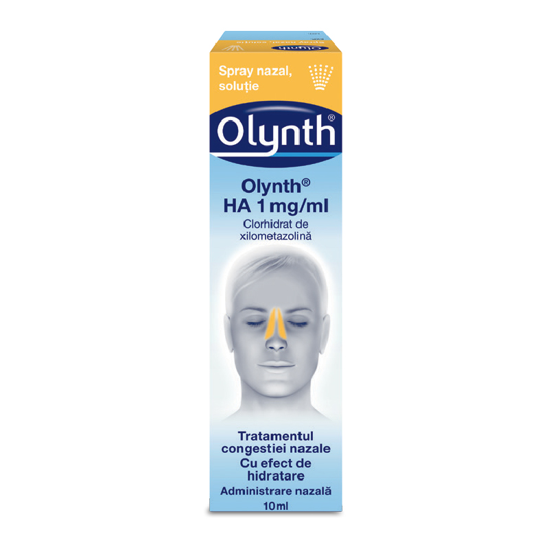 OTC - medicamente fara reteta - Olynth HA 10mg/ml spray nazal x 10ml, medik-on.ro