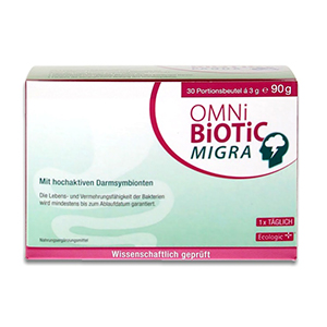 Probiotice si prebiotice - OmniBiotic Migra x 30 plicuri, medik-on.ro