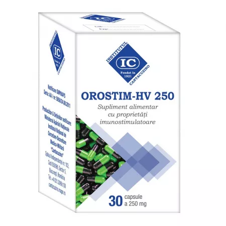 Imunitate - Orostim HV 250mg x 30 capsule, medik-on.ro