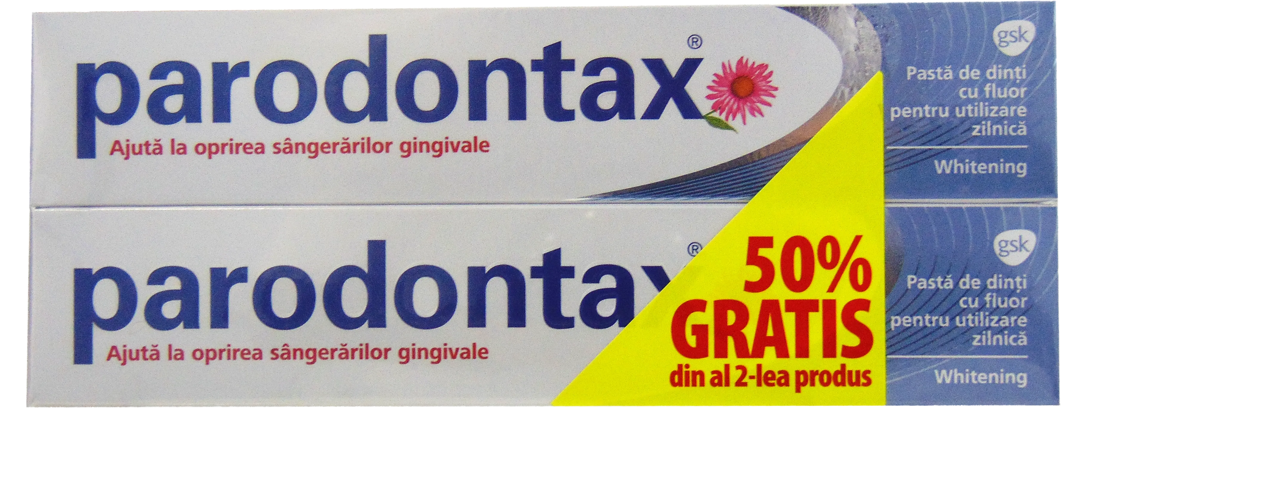 Paste de dinti - Parodontax Pachet promotional Pasta de dinti Whitening 2 bucati x 75ml, medik-on.ro