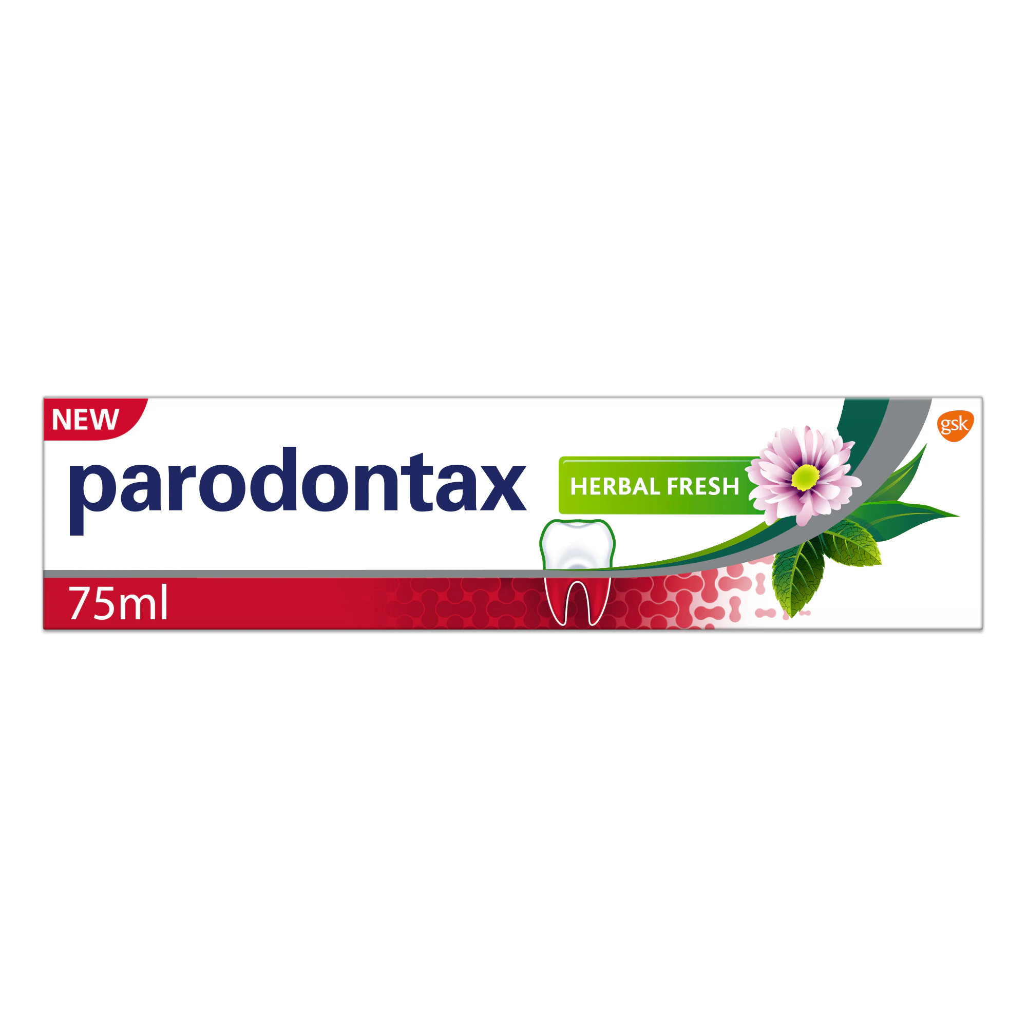 Paste de dinti - Parodontax pasta de dinti Herbal fresh x 75ml, medik-on.ro