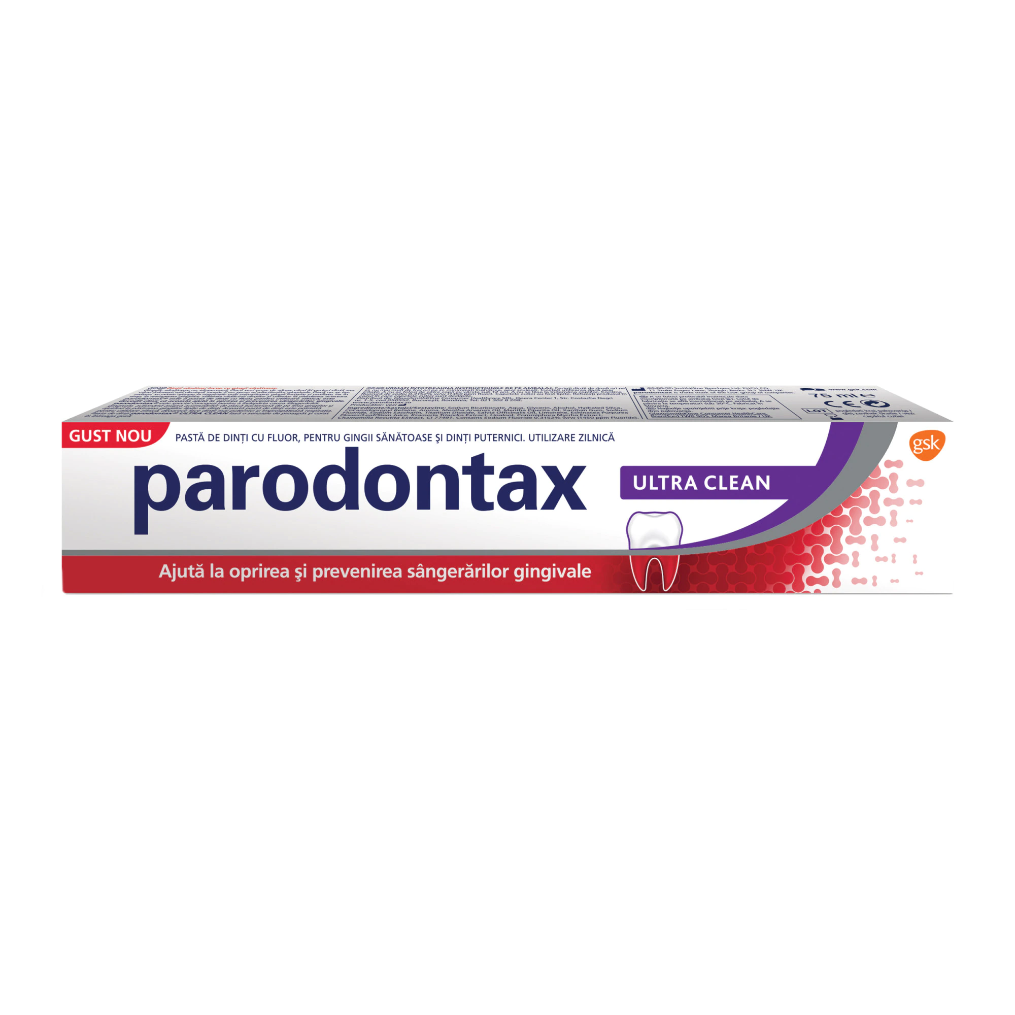 Paste de dinti - Parodontax pasta dinti ultra clean x 75ml, medik-on.ro