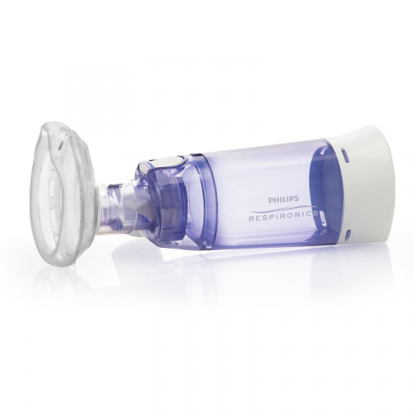 Aparate aerosoli, nebulizatoare si accesorii - Philips Respironics Camera de inhalare Optichamber Diamond pentru copii, 0-18 luni, medik-on.ro
