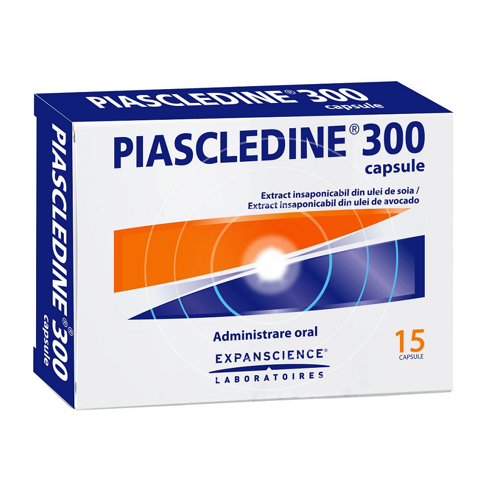 OTC - medicamente fara reteta - Piascledine 300mg x 15 capsule, medik-on.ro