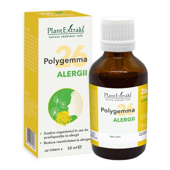 Alergii (antihistaminice) - Polygemma 26 Alergii x 50ml, medik-on.ro