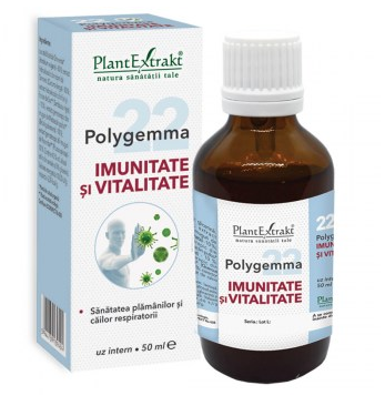 Extracte gemoderivate - Polygemma 22 Imunitate si vitalitate x 50ml, medik-on.ro