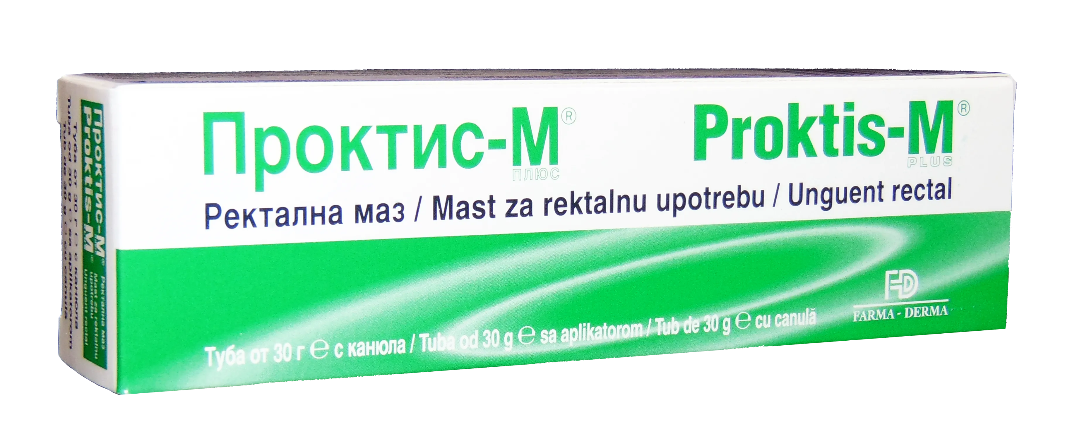 Hemoroizi - Proktis-M unguent reparativ al canalului anorectal x 30 grame, medik-on.ro