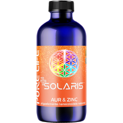 Imunitate - Pure Life Solaris Aur + Zinc x 240ml, medik-on.ro