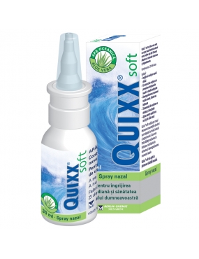Solutii nazale - Quixx soft isotonic spray nazal x 30ml, medik-on.ro