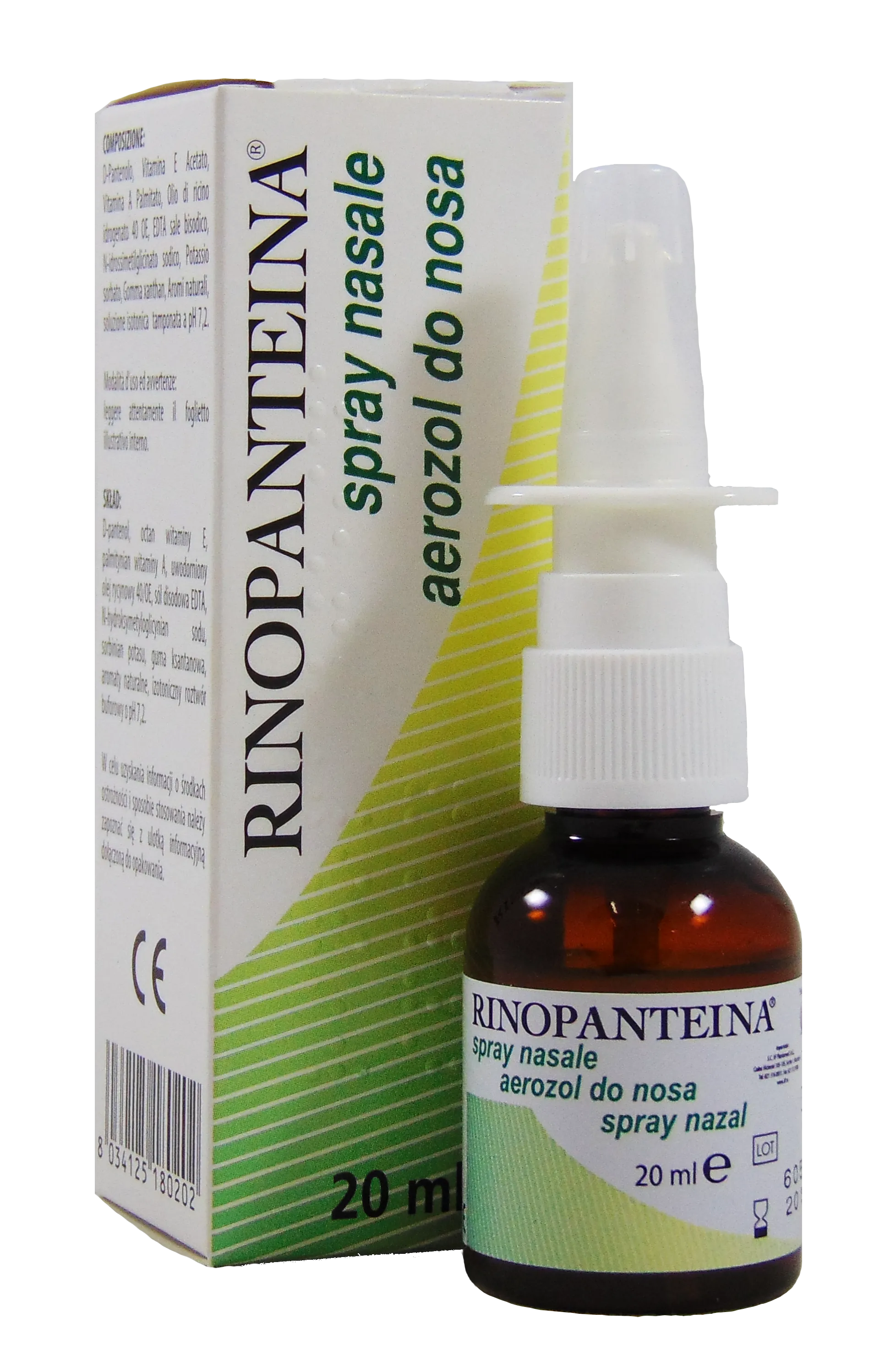 Solutii nazale - Rinopanteina spray nazal x 20ml, medik-on.ro