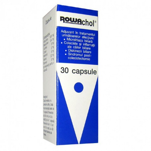 OTC - medicamente fara reteta - Rowachol x 30 capsule, medik-on.ro