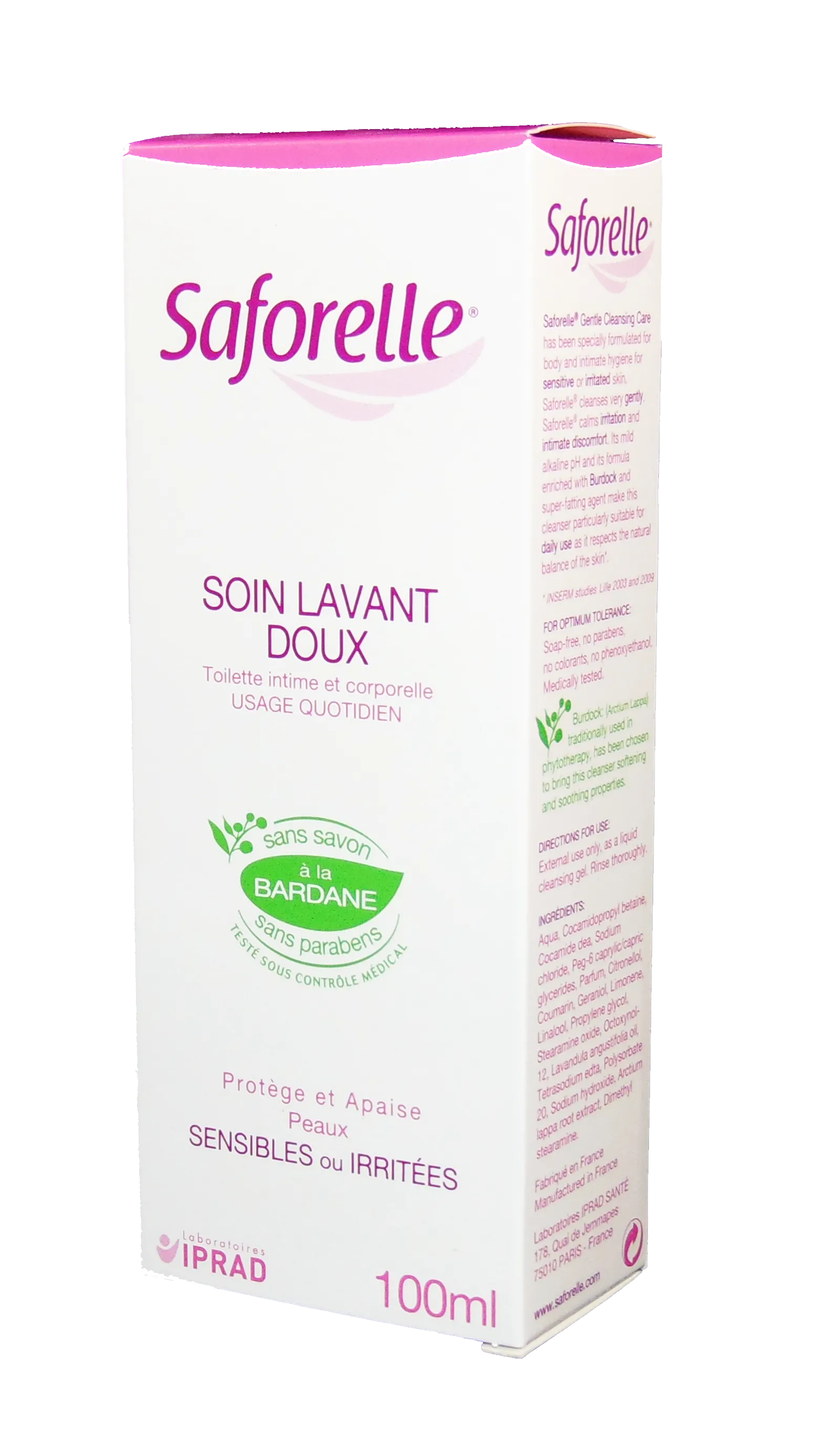 Produse de igiena - Saforelle gel igiena intima x 100ml, medik-on.ro