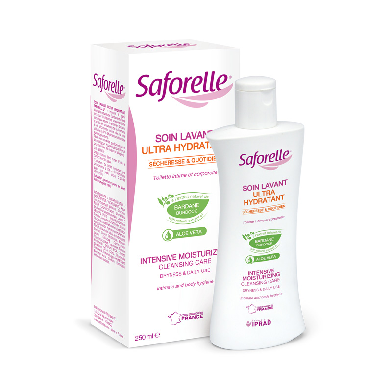 Produse de igiena - Saforelle Gel pentru igiena intima si corporala Ultra hidratant x 250ml, medik-on.ro