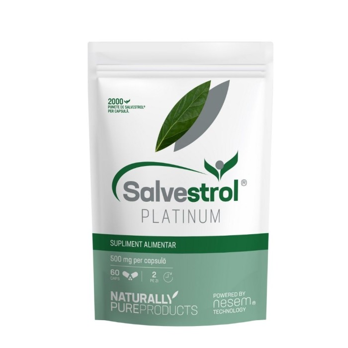 Multivitamine si minerale - Salvestrol platinum x 60 capsule, medik-on.ro