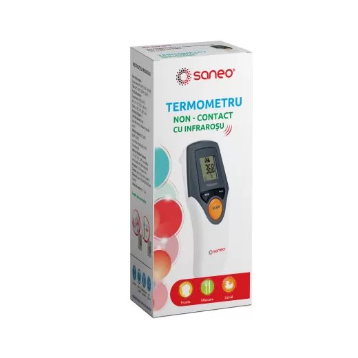Termometre - Saneo Termometru Non-contact cu infrarosu, medik-on.ro
