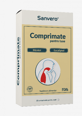 Tratament tuse - Sanvero comprimate pentru tuse x 30 comprimate, medik-on.ro