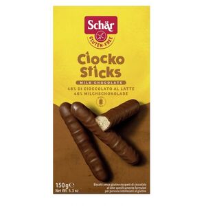 Biscuiti si gustari fara gluten - Schar Ciocko sticks x 150 grame, medik-on.ro