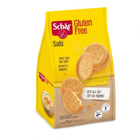 Biscuiti si gustari fara gluten - Schar Salti biscuiti sarati x 175 grame, medik-on.ro