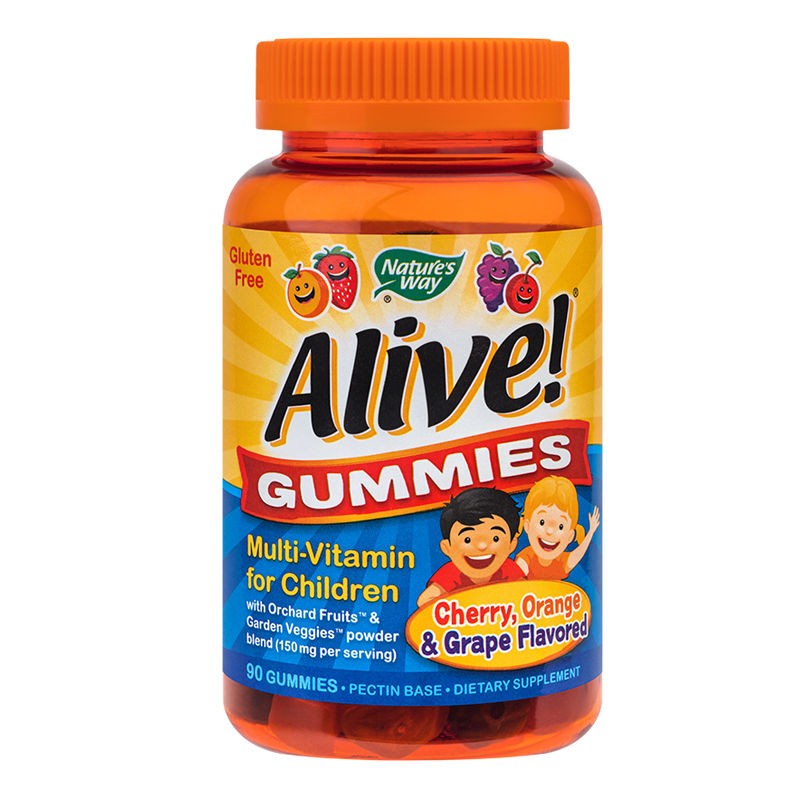 Vitamine - Secom Alive Gummies multi-vitamine x 90 jeleuri, medik-on.ro