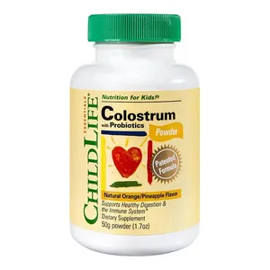 Probiotice si prebiotice - Secom Colostrum plus probiotice x 50 grame (ChildLife) , medik-on.ro