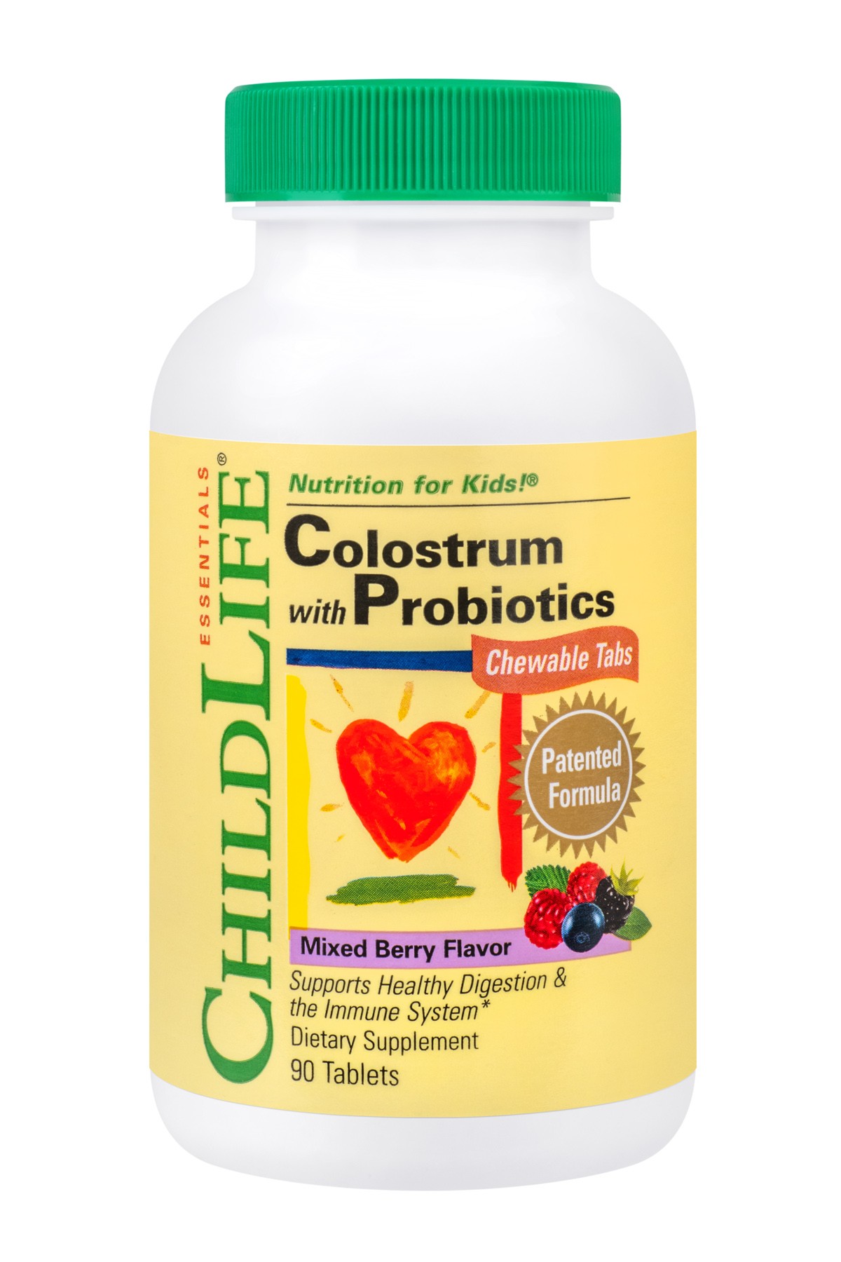 Probiotice si prebiotice - Secom Colostrum Plus probiotics x 90 comprimate masticabile, medik-on.ro