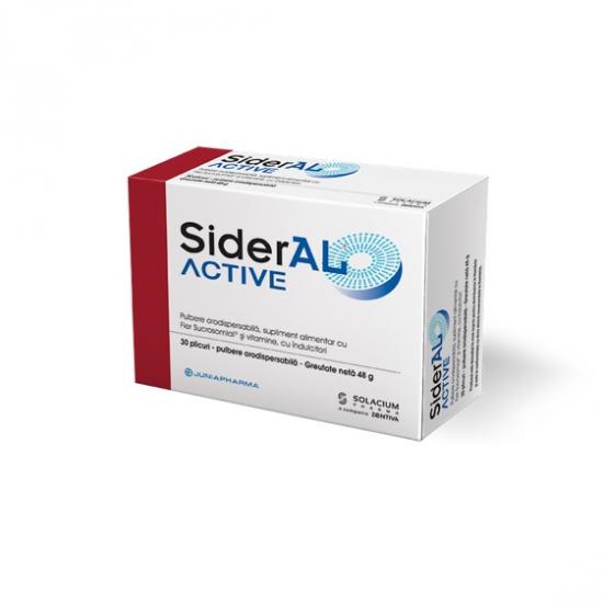 Multivitamine si minerale - Sideral Active x 30 plicuri orodispersabile, medik-on.ro