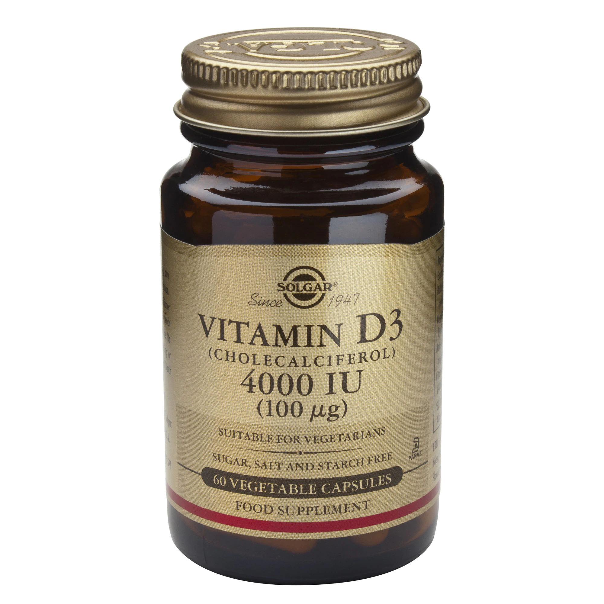 Multivitamine si minerale - Solgar vitamina D3 4000iu x 60 capsule, medik-on.ro