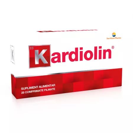 Cardiologie - Sun Wave Kardiolin x 28 comprimate, medik-on.ro