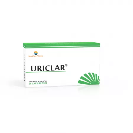 Dezinfectante urinare - Sun Wave Uriclar x 36 capsule, medik-on.ro